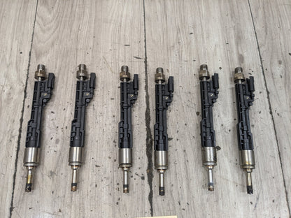 2017 BMW F16 X6 Engine Motor Injector SET 7639994