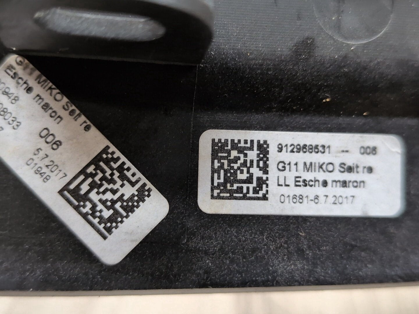 2016-2022 BMW 750i G12 Center Console Trim 9336160 OEM