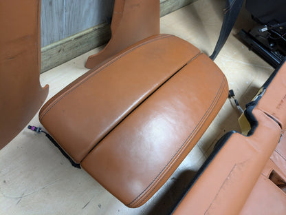 15-19 OEM BMW F16 F86 X6M BROWN Interior Seats Front Rear Door Panels COMPLETE