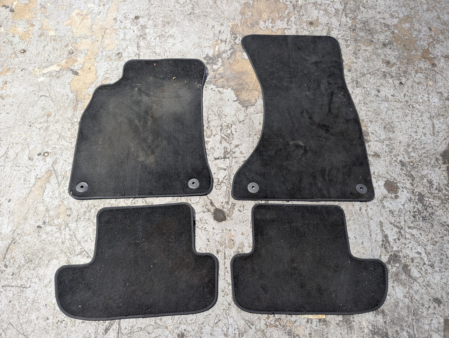 2011-2017 Audi RS5 8T Front Rear Left Right Mat Carpet Floor Mats SET 8K1863691G