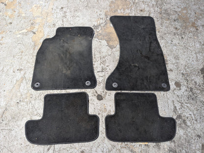 2011-2017 Audi RS5 8T Front Rear Left Right Mat Carpet Floor Mats SET 8K1863691G