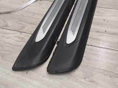 2004-2010 BMW M6 E64 Front Left Right Scuff Plate Door Sill SET 7898230 OEM