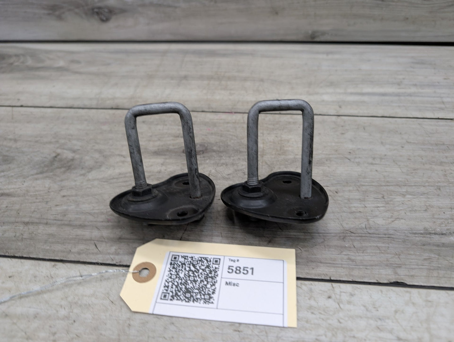 OEM BMW F90 F97 G01 G05 G06 G07 G12* G30 X3 X5 Hood Safety Latch Hook Pair SET