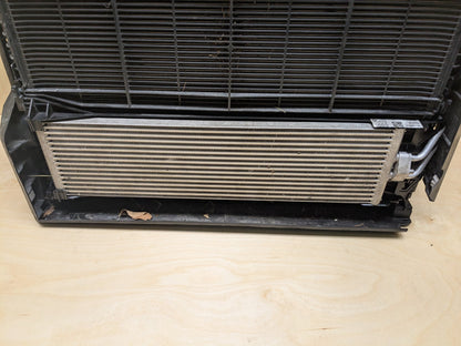 2019 - 2026 BMW X5 G05 Radiator Cooling Condenser Fan Shroud Assembly SET 8686172 B58B30M1