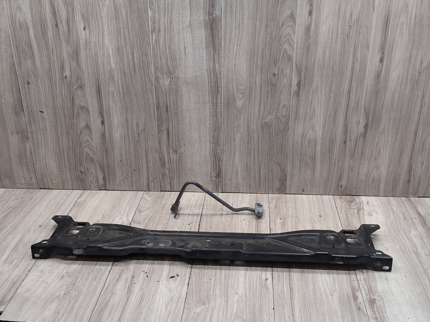 OEM Mercedes E550 W212 Front Upper Radiator Tie Bar Panel Support w/ Bars SET