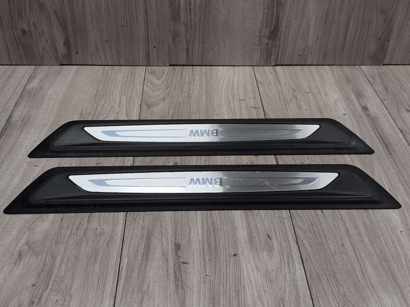 2014 - 2020 BMW 440i F36 Front Left Right Scuff Plate Door Sill SET 7410460 B58B30M0