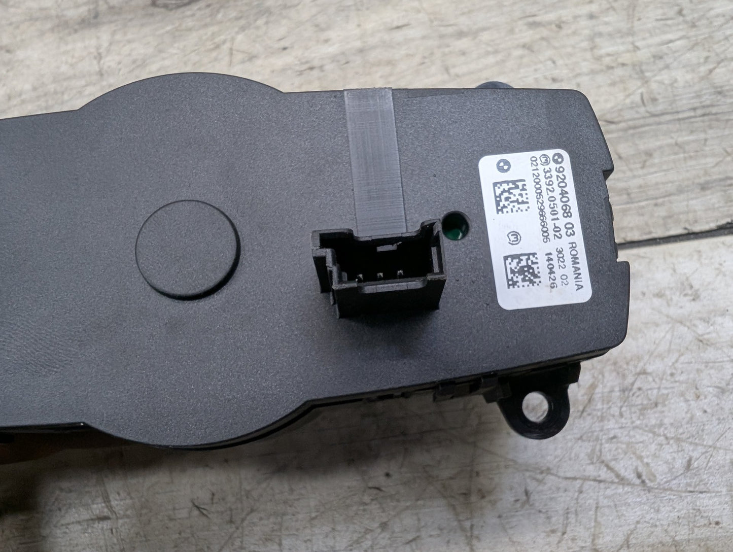10-19 OEM BMW F10 F13 F02 Headlight Switch Control Panel Light Module BLACK