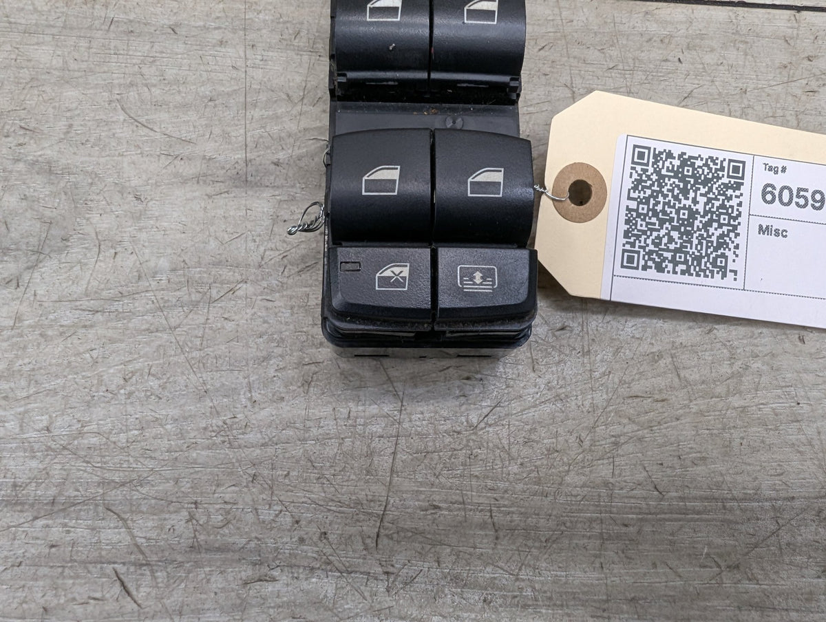 OEM BMW F06 F10 528 535 550 Front Driver Main Master Power Window Switch Button