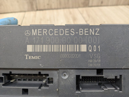 2009-2011 Mercedes-Benz SLK-Class R171 Convertible Top Control Module A1719000000 OEM