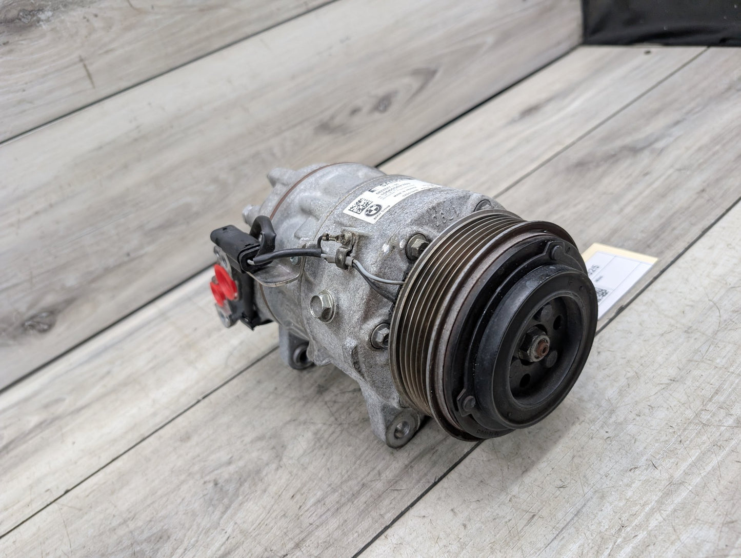 2017-2023 BMW G30 530i B46B20O0 Engine Motor A/C AC Compressor Clutch Pump Pulley 6822847
