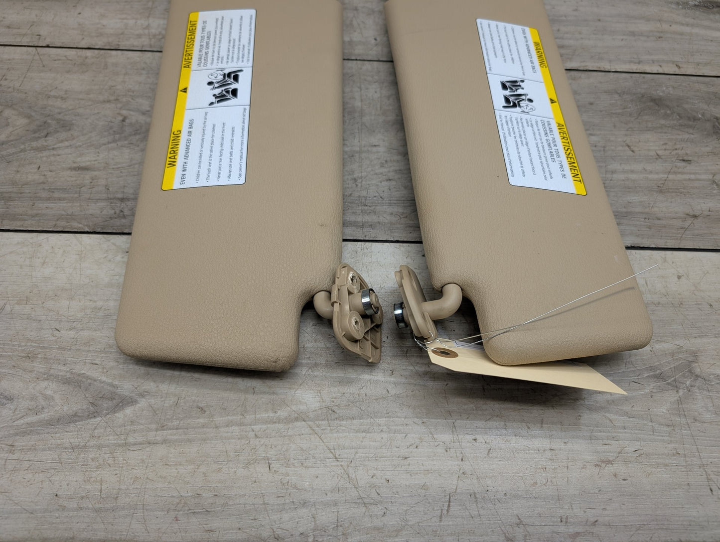2007-2013 BMW X5 E70 Front Left Right Sun Visor SET