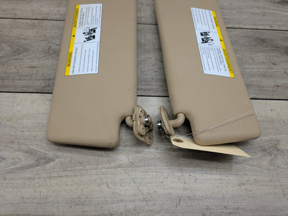 2007-2013 BMW X5 E70 Front Left Right Sun Visor SET