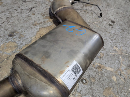 14-18 OEM BMW F30 328 Diesel Rear Exhaust Muffler PN: 8570096