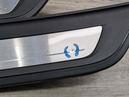 2017-2023 BMW 530i G30 Front Rear Left Right Scuff Plate Door Sill SET 7405773 OEM