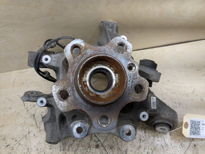 2016-2019 BMW 740i G12 Rear Left Driver Spindle Knuckle w/ Bearing 6861135 OEM
