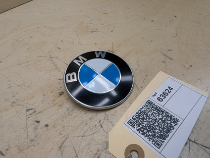 OEM BMW E90 F02 F22 F30 F32 F36 F80 F87 M3 M4 Rear Trunk Lid Round Emblem 74mm