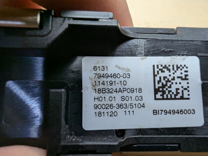 OEM BMW G20 G22 G23 G26 330 M340 430 Audio Control Radio Switch Button Beige