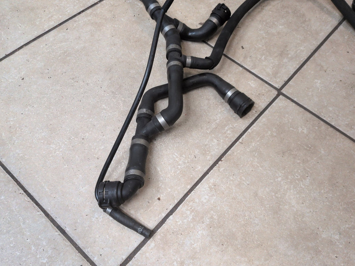 2011-2016 BMW M5 F10 Engine Radiator Cooling Coolant Pipe Hoses SET 8386545 OEM
