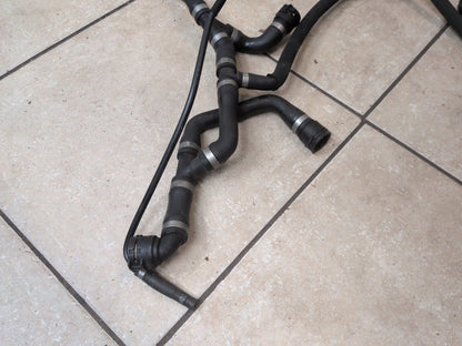 2011-2016 BMW M5 F10 Engine Radiator Cooling Coolant Pipe Hoses SET 8386545 OEM