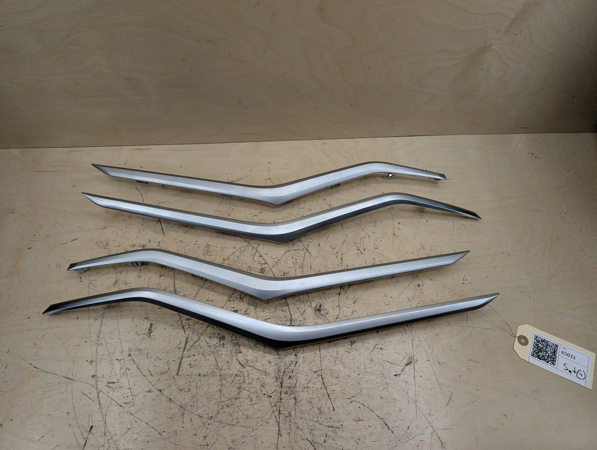 2019-2026 BMW M340i G20 Front Rear Left Right Exterior Door Trim Molding SET 3026716 OEM