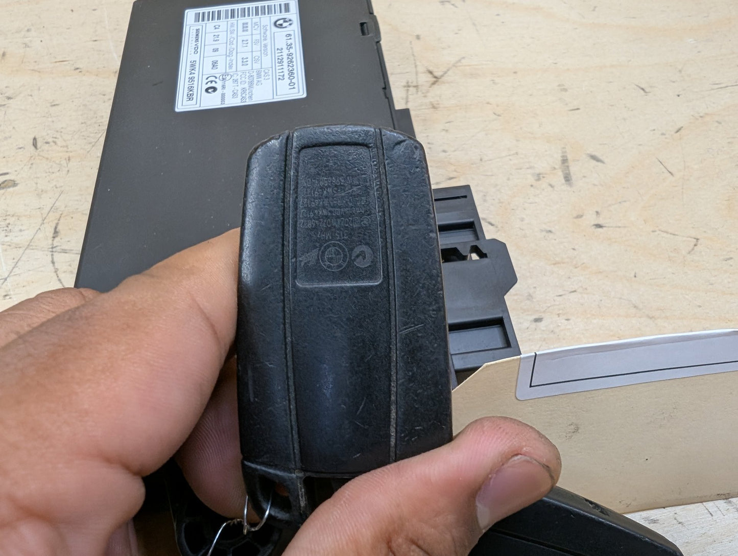 OEM BMW E82 E90 E92 E93 DME ECU CAS3 Engine N52 Control Computer Key MSV80 SET