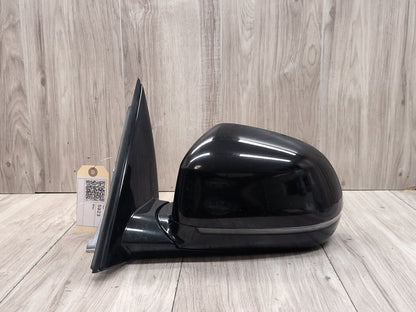 18-24 OEM BMW G01 X3 Left Driver Side Mirror Heated Memory Auto Dip SHADOW GLOSS