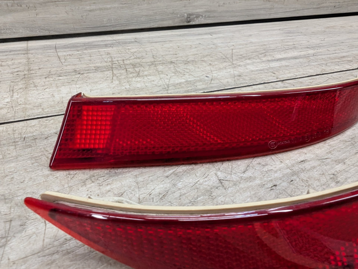 2007-2013 BMW X5 E70 Rear Left Right Bumper Reflectors SET 7240997