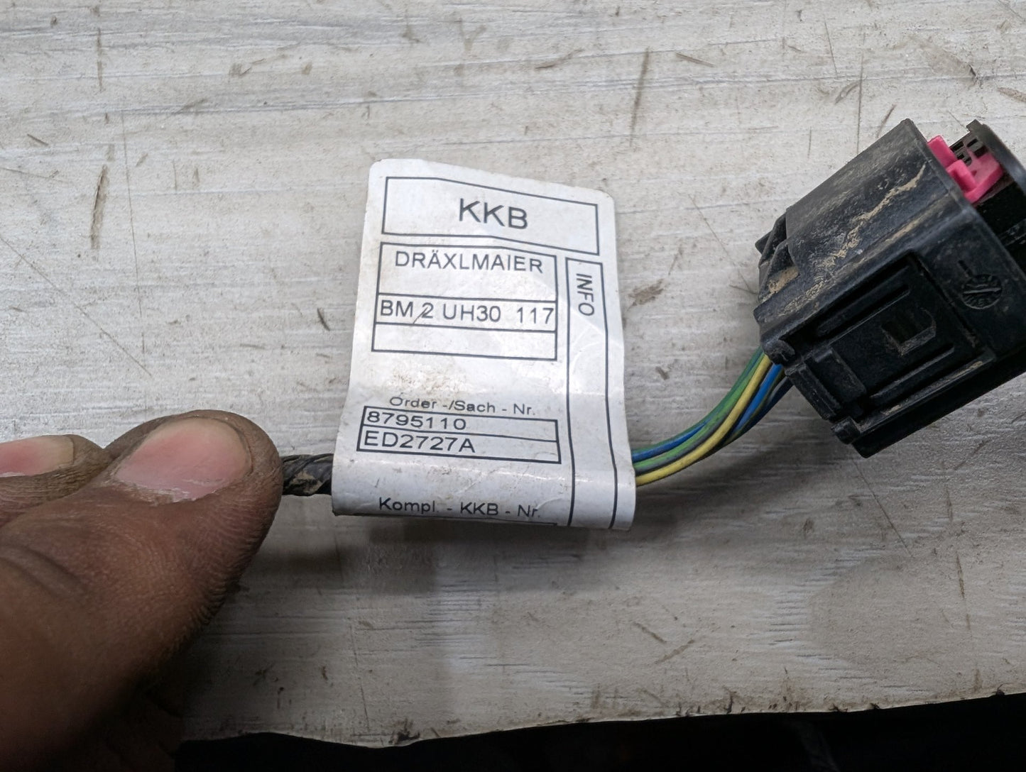 18-21 OEM BMW G01 F97 X3 REAR Bumper Parking Sensors PDC Wiring Wire Harness