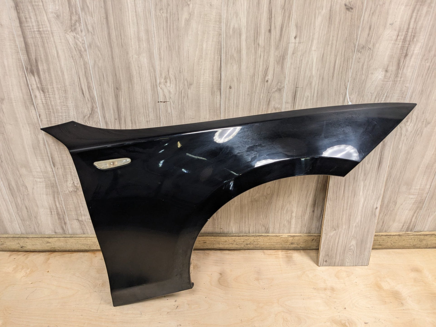 08-13 BMW E82 E88 128i 135i Right Passenger Fender Panel Black SCHWARZ II 668