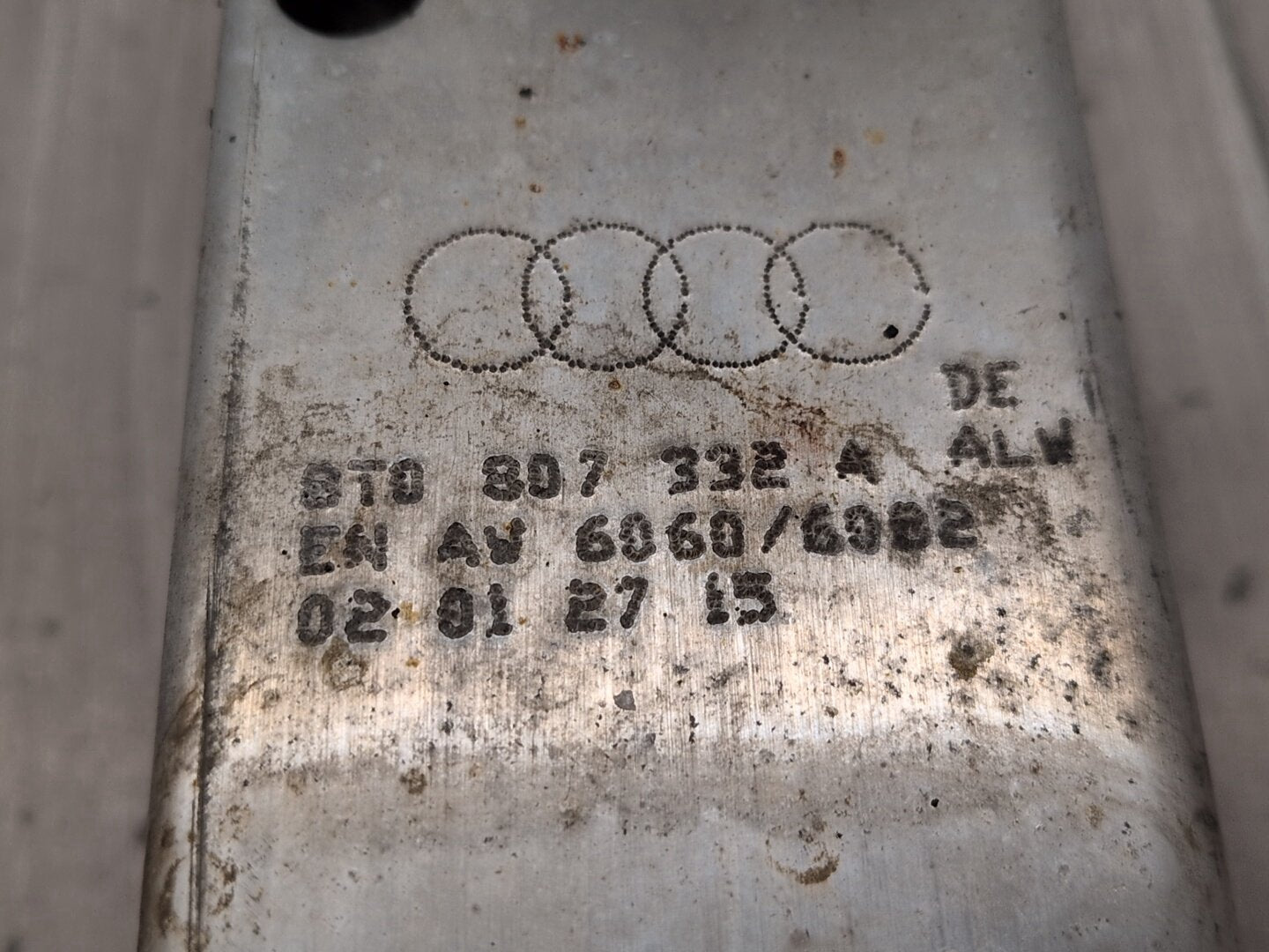 2013 - 2017 Audi S5 8T Rear Bumper Reinforcement Rebar Bar 8T0807332A CTUB