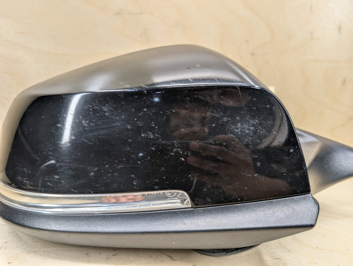 12-15 OEM BMW F30 F31 328 335 Right Passenger Side Mirror Heated Auto Dip