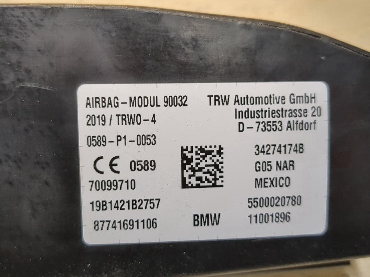 19-25 OEM BMW F95 F96 G05 G06 G07 X5 X6 X7 FRONT Left Driver Seat Airbag Airbag