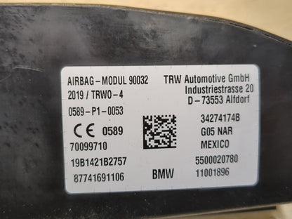 19-25 OEM BMW F95 F96 G05 G06 G07 X5 X6 X7 FRONT Left Driver Seat Airbag Airbag