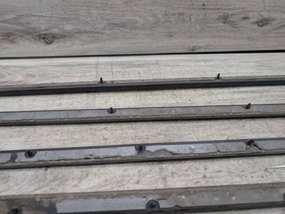 07-13 BMW X5 E70 Front Rear Left Right Exterior Door Trim Molding SET 7158533