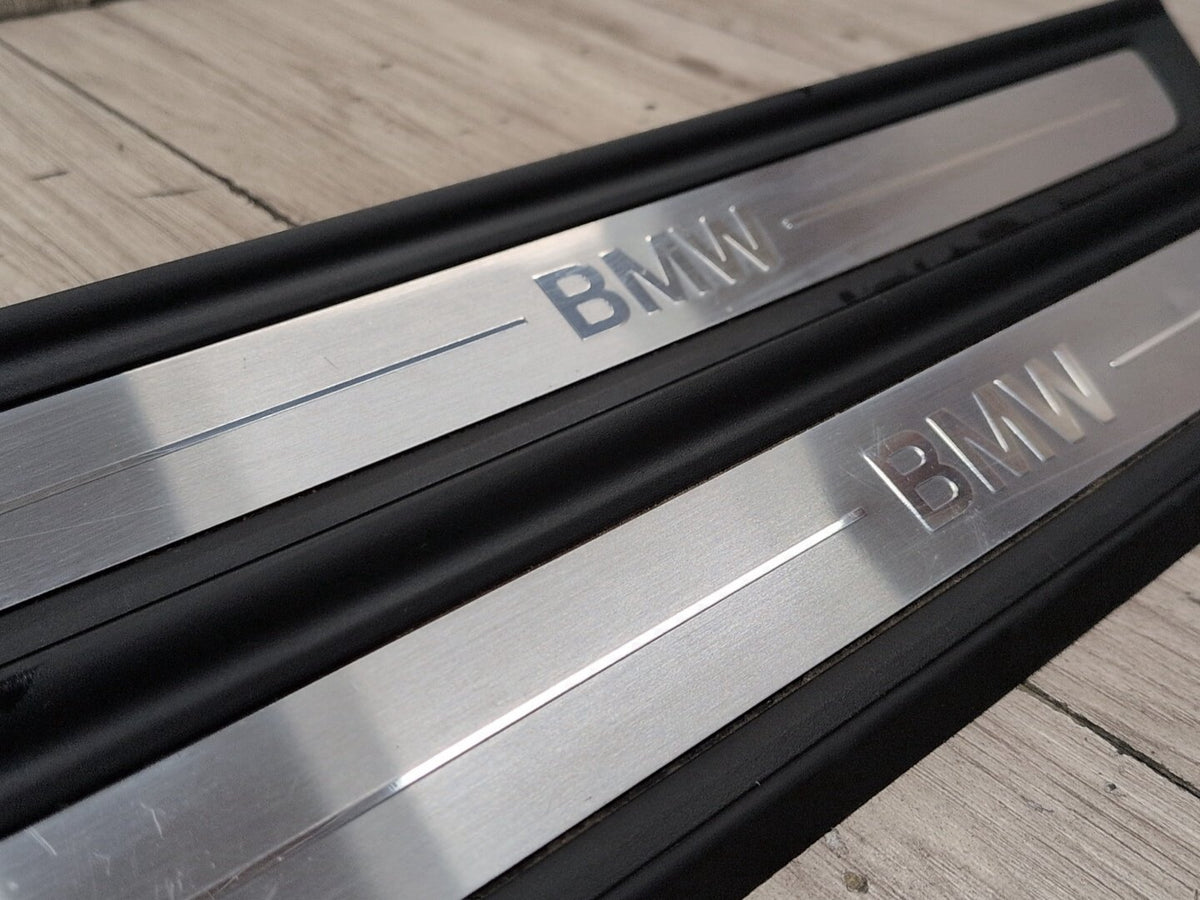 2019-2026 BMW 330i G20 Front Left Right Scuff Plate Door Sill SET 7407377 OEM