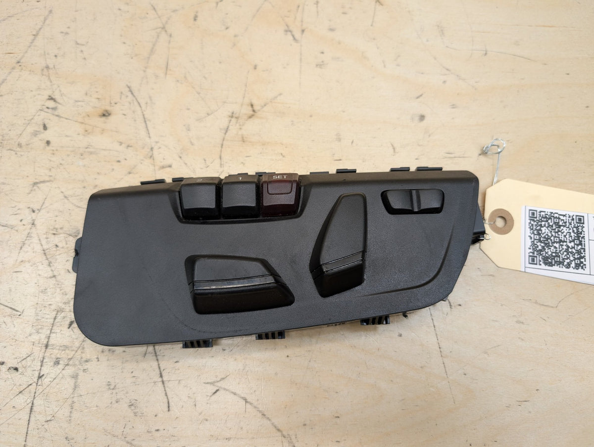 OEM BMW F25 F30 F39 F48 Front Left Driver Seat Power Adjustment Control Switch