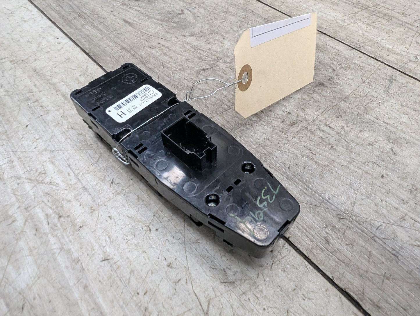 OEM BMW F06 F10 F25 F30 F80 Front Left Driver Main Master Power Window Switch