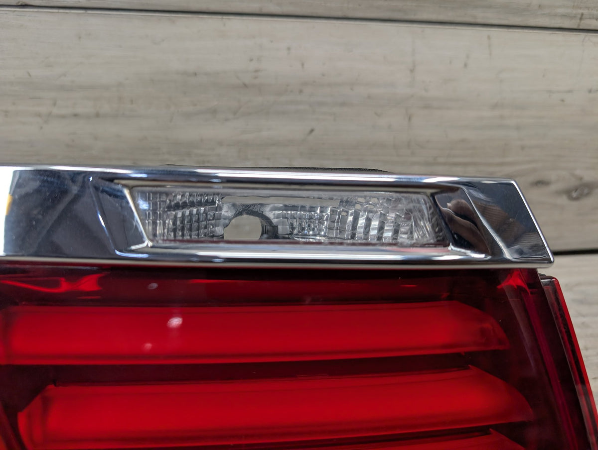 13-15 OEM BMW F01 F02 LCI 740 750 760 LED Rear Left Driver Side Inner Tail Light