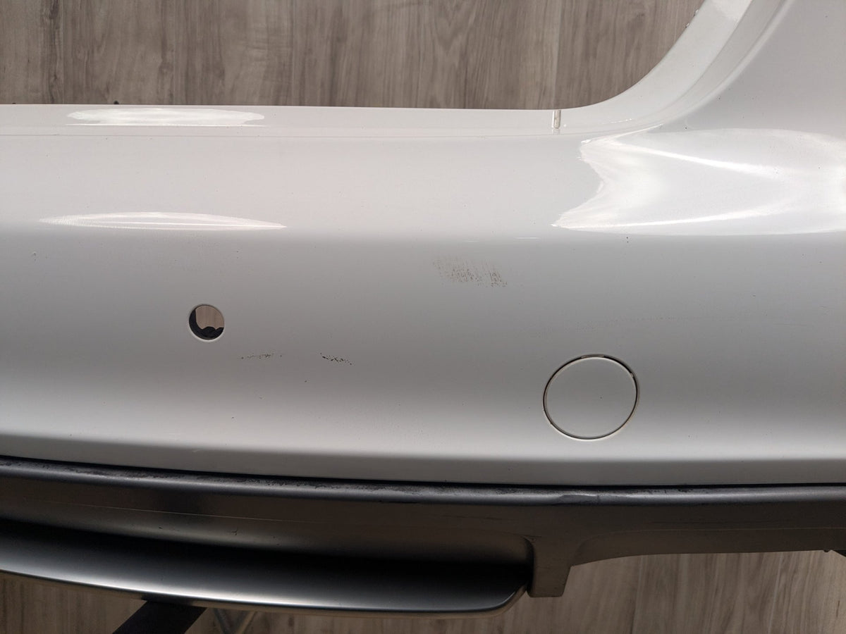 2009-2012 Audi S4 B8 Rear Bumper Cover White T9/ Y9C