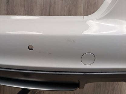2009-2012 Audi S4 B8 Rear Bumper Cover White T9/ Y9C