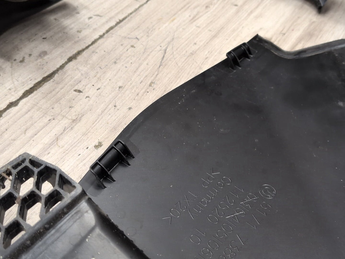OEM BMW F90 M5 G30 530 540 M550 Front Left Engine Support Sealing Cover Trim SET