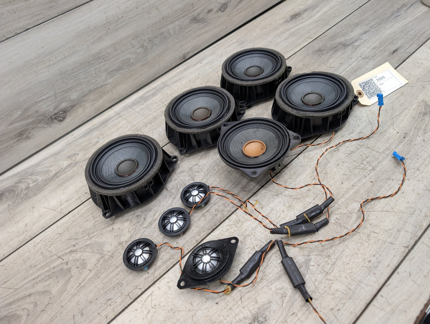 14-19 OEM BMW F15 F16 F85 F86 X5 X6 Stereo Audio Speaker Top Harman Kardon