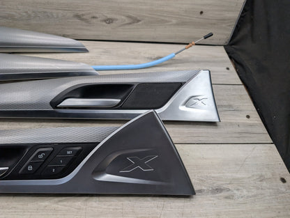 2018 - 2023 BMW X3 G01 Front Rear Left Right Interior Door Panel Trims SET  B58B30M0