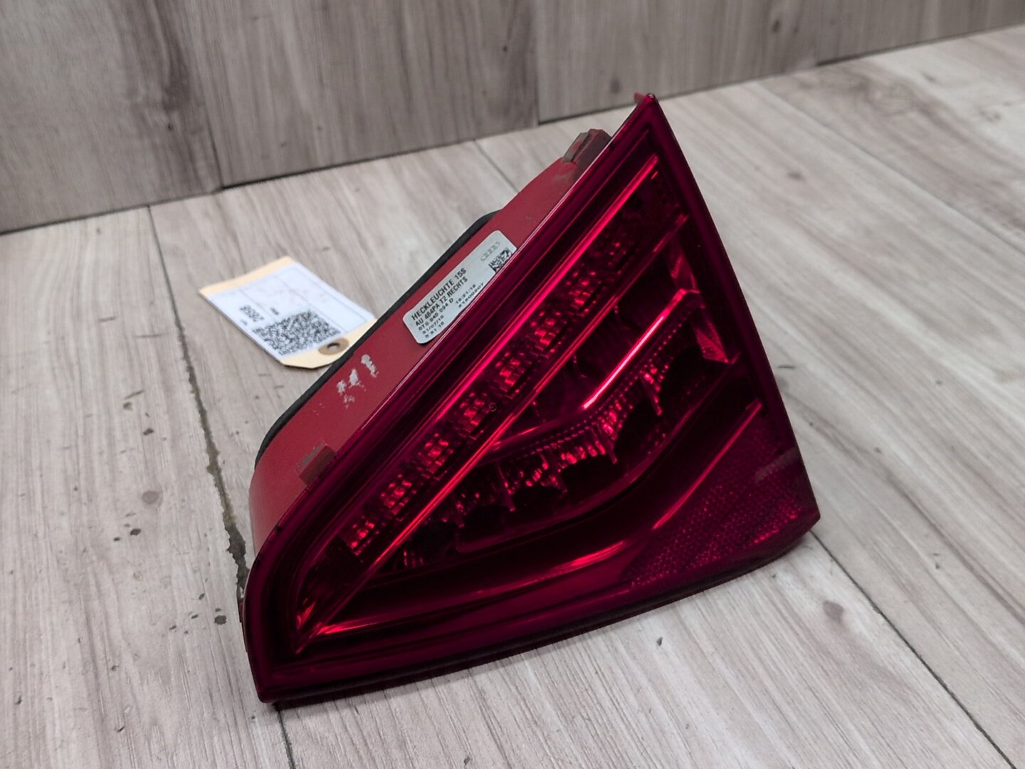 2013 - 2017 Audi S5 8T Rear Left Driver Inner Tail Light 8T0945094 CTUB