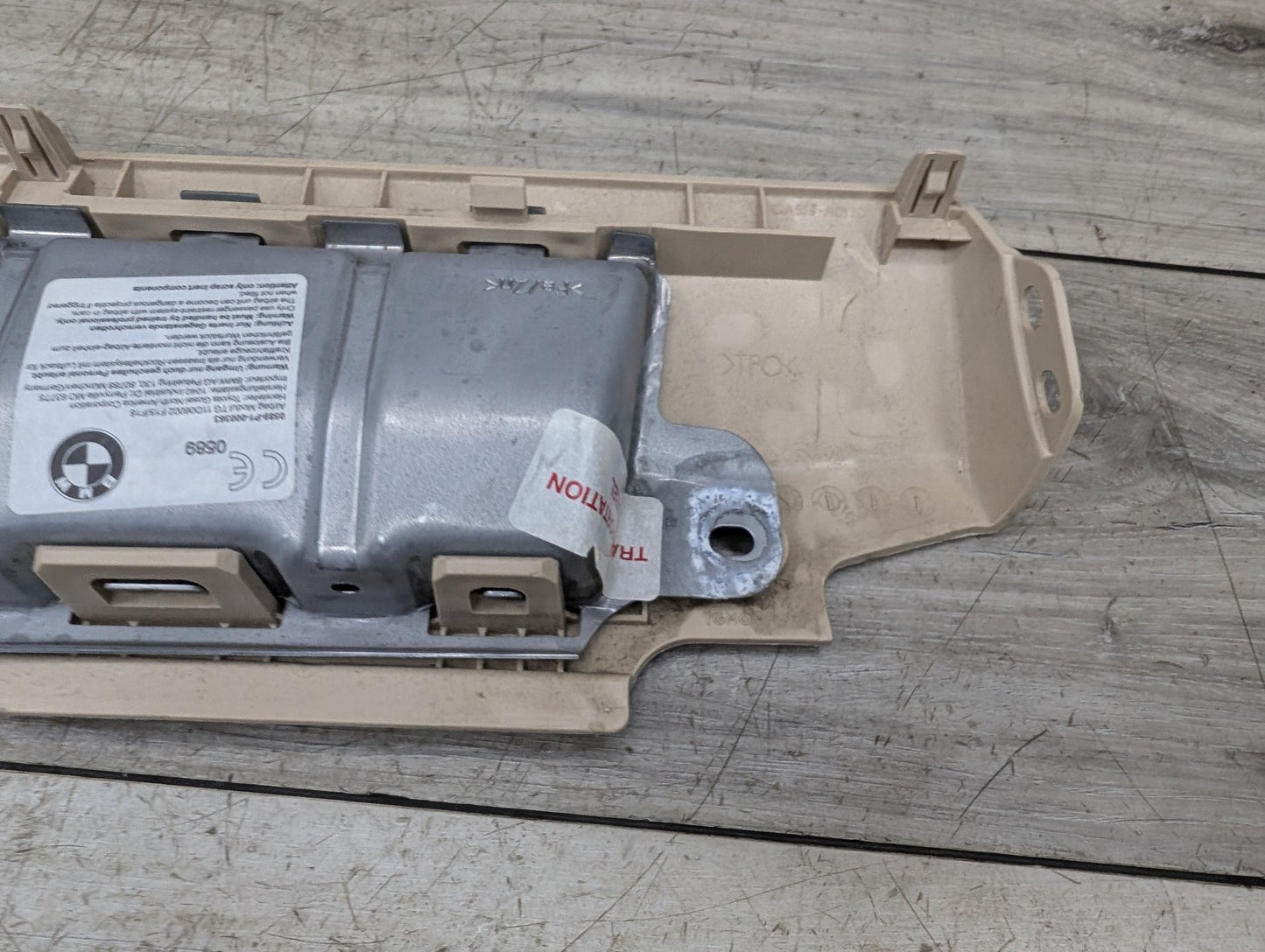 OEM BMW F15 F16 F85 F86 X5 X6 Front Left Driver Knee Lower Dash Airbag BEIGE