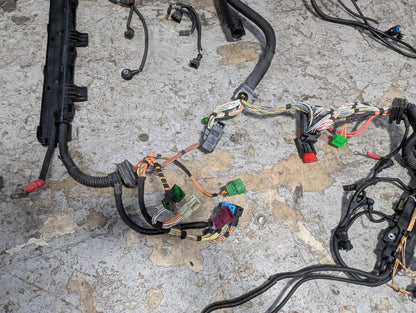 2007-2013 BMW E93 335i N54B30A Engine Motor Wiring Wire Harness 7543924