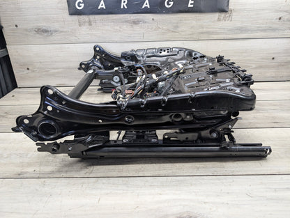 OEM BMW F95 G05 G06 G07 X5 Front Right Passenger Seat Lower Track Frame w Motors