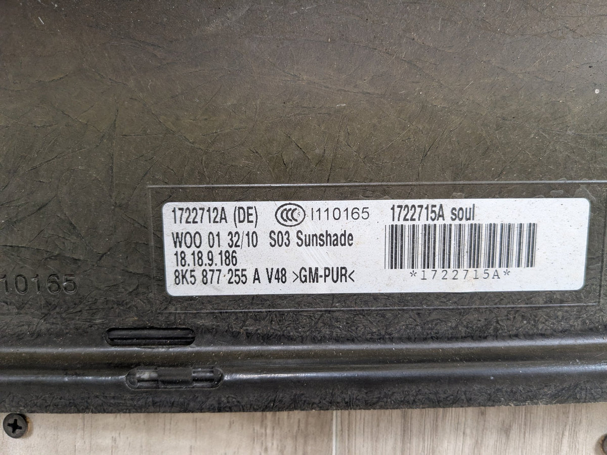 2010-2016 Audi S4 B8 Sunroof Sun Roof Glass Cover Trim 8K0807332A OEM