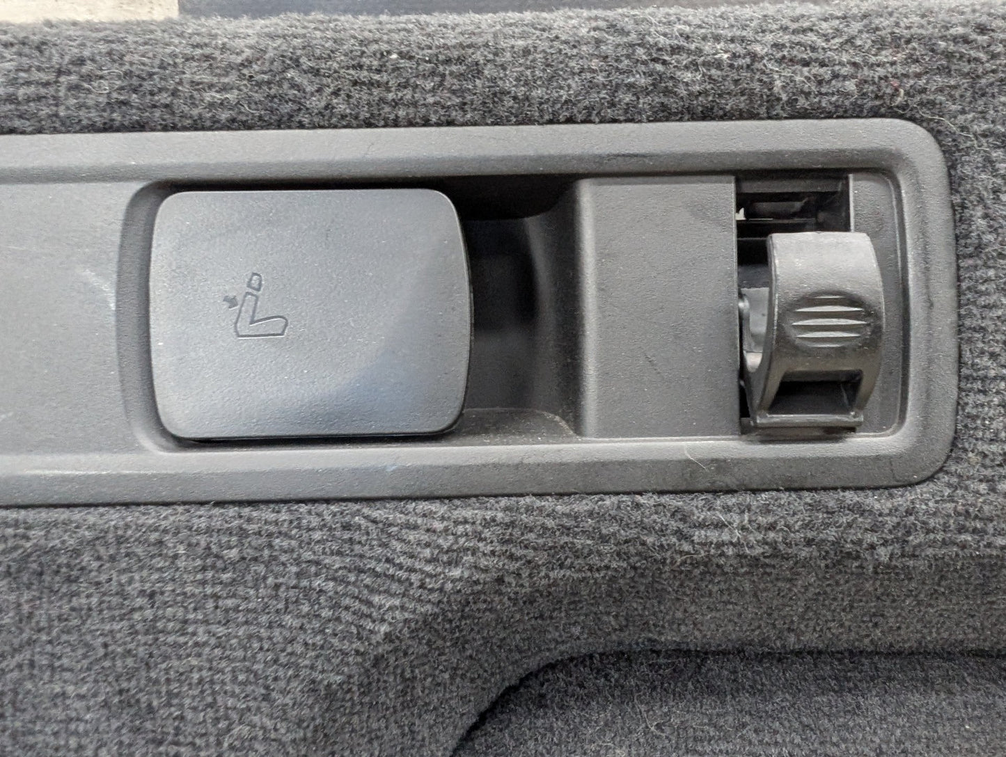 2019-2023 BMW X5M F95 Rear Trunk Left Cover Trim Panel Black 5A0B5C7 OEM