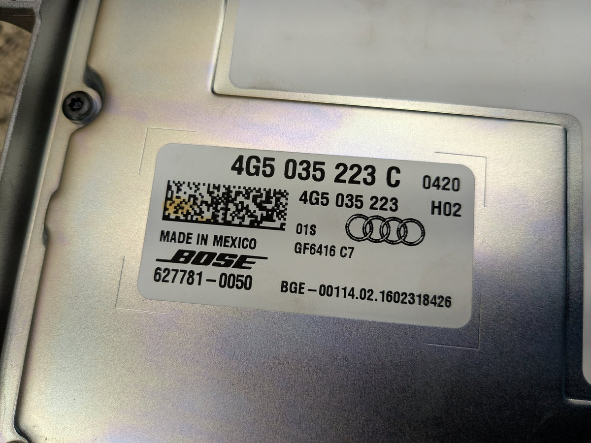 2012-2018 Audi A6 C7 Stereo Audio Amp Amplifier 4G5035223C OEM
